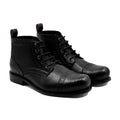 Macon - Men's Black Calf Leather Boot - Goodyear Welted