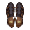 Rahma - Men's Brown Calf Leather Sandal