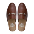 Dodoma - Men's Brown Calf Leather Slipper