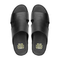 Darmsta - Men's Black Calf Leather Slipper