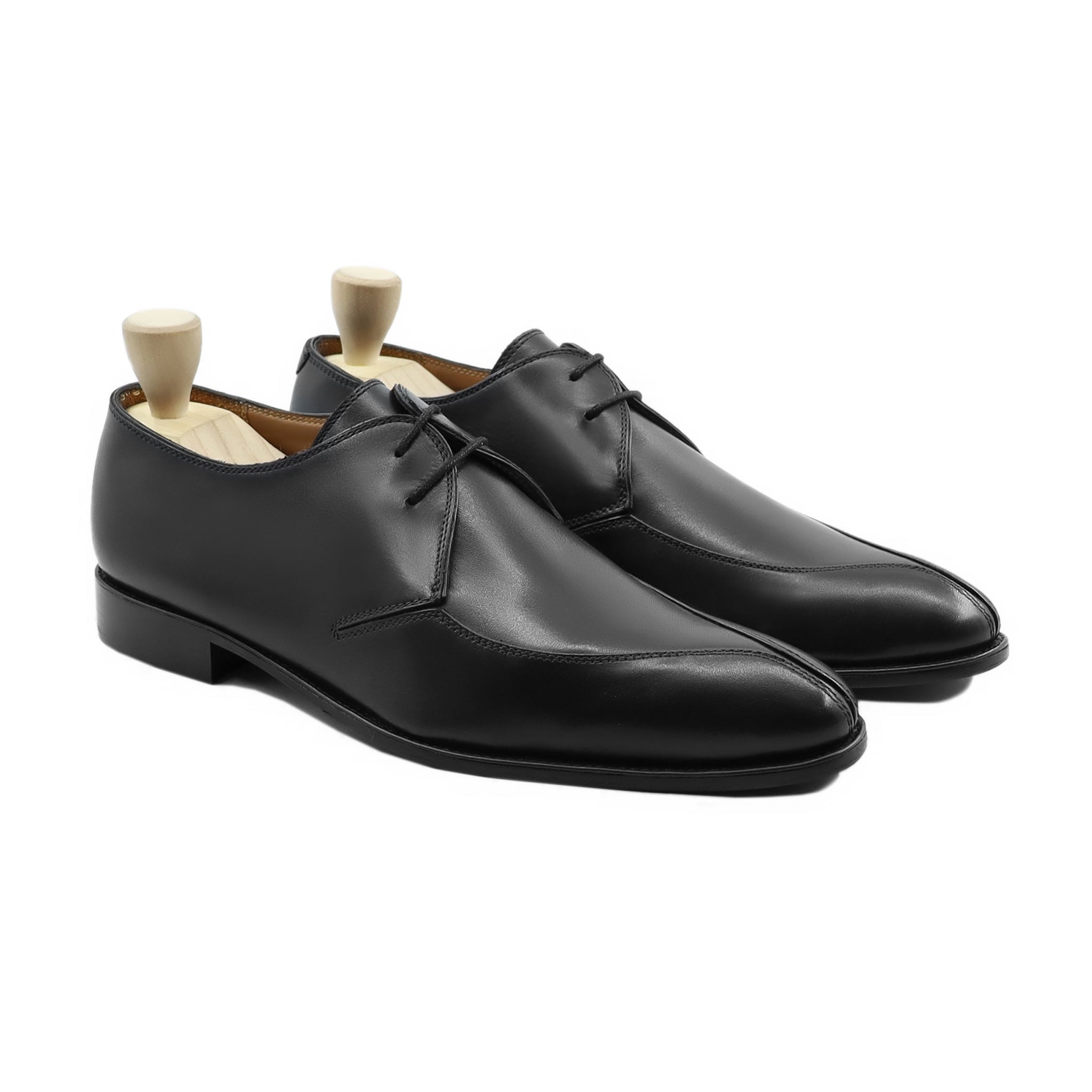 Vanak - Men's Black Calf Leather Derby Shoe