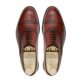 Livermix - Men's Brown Calf Leather Oxford Shoe