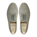 Hemat - Men's Steel Grey Kid Suede Derby Shoe