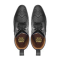 Baluran - Men's Black Pebble Grain Leather Boot