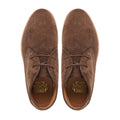Hiram - Men's Brown Kid Suede Chukka Boot