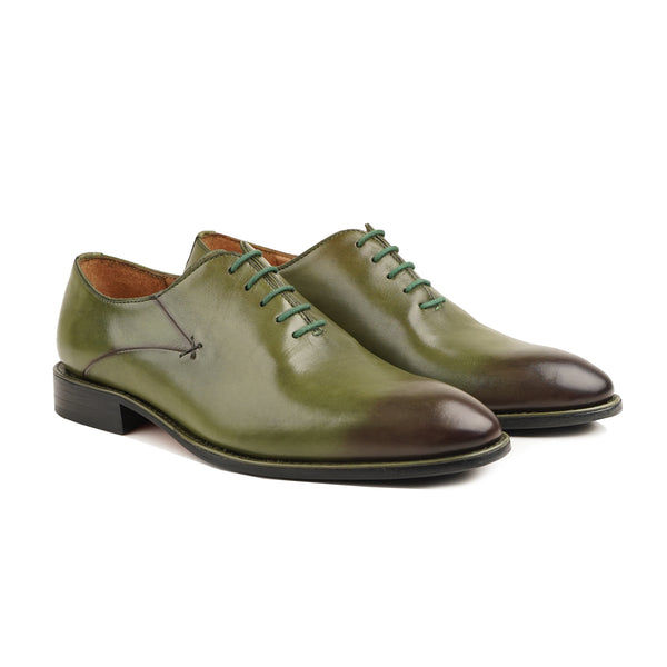 Veto - Men's Green Calf Leather Wholecut Shoe