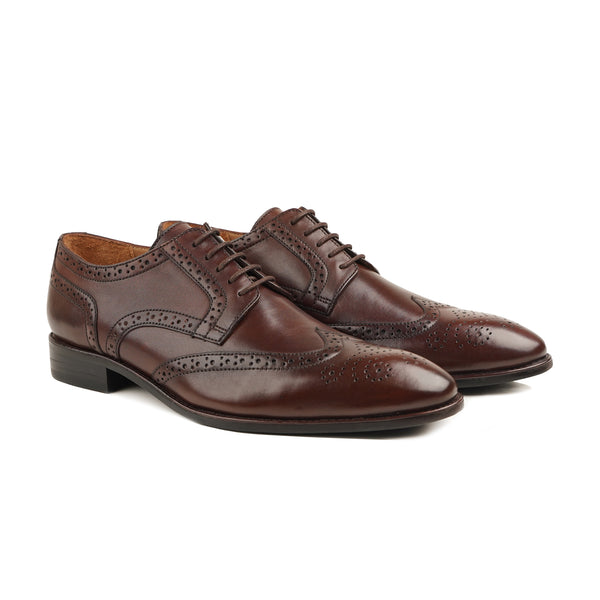 Durham - Men's Brown Calf Leather Derby Shoe