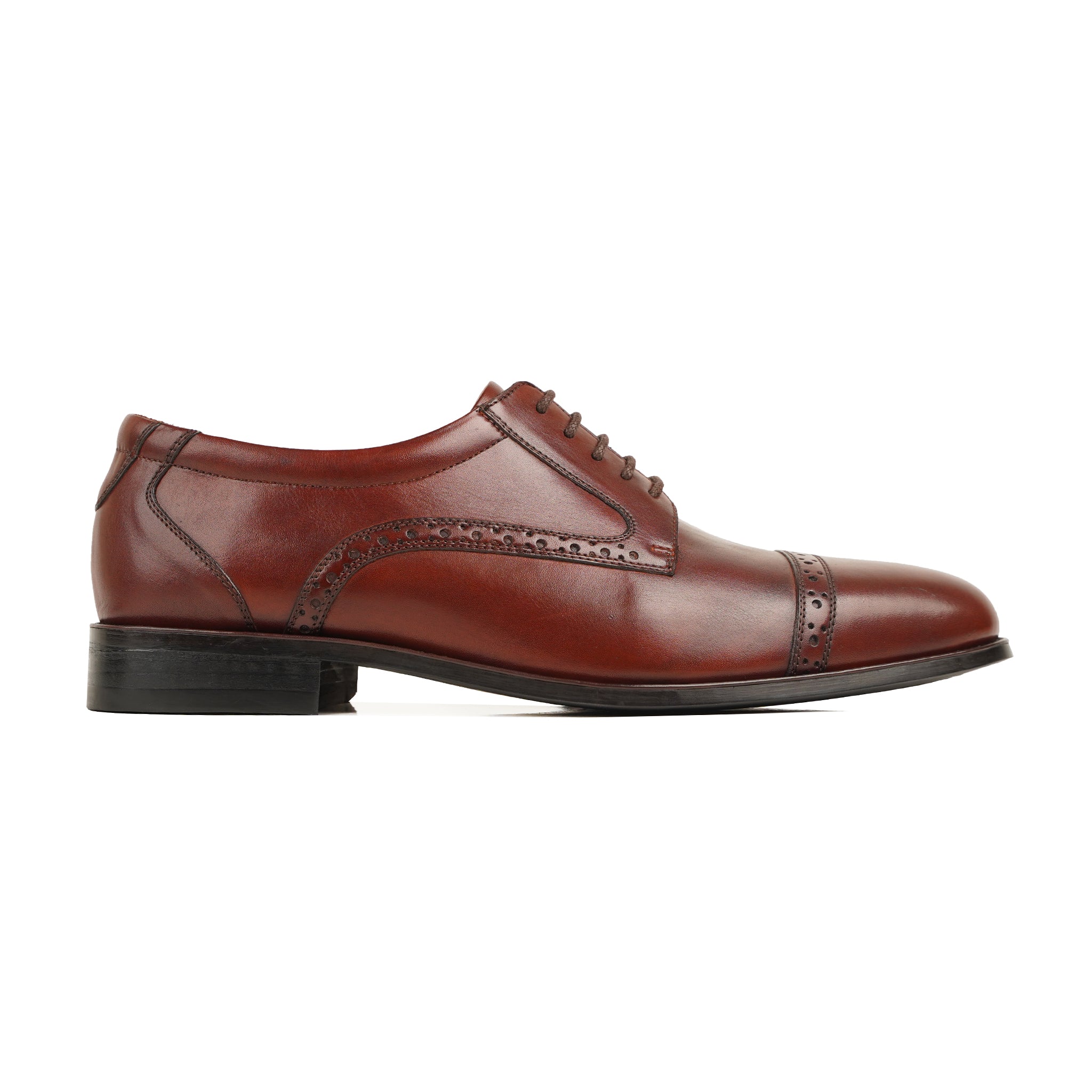 Gusto - Men's Oxblood Calf Leather Derby Shoe