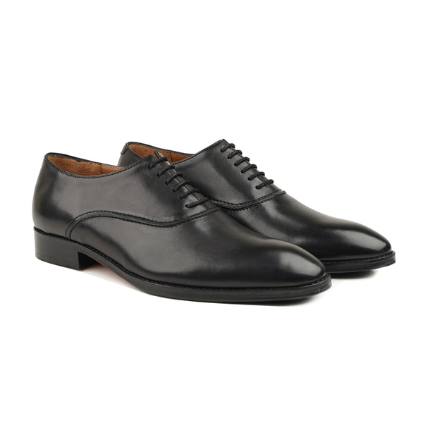 Charro - Men's Black Calf Leather Oxford Shoe