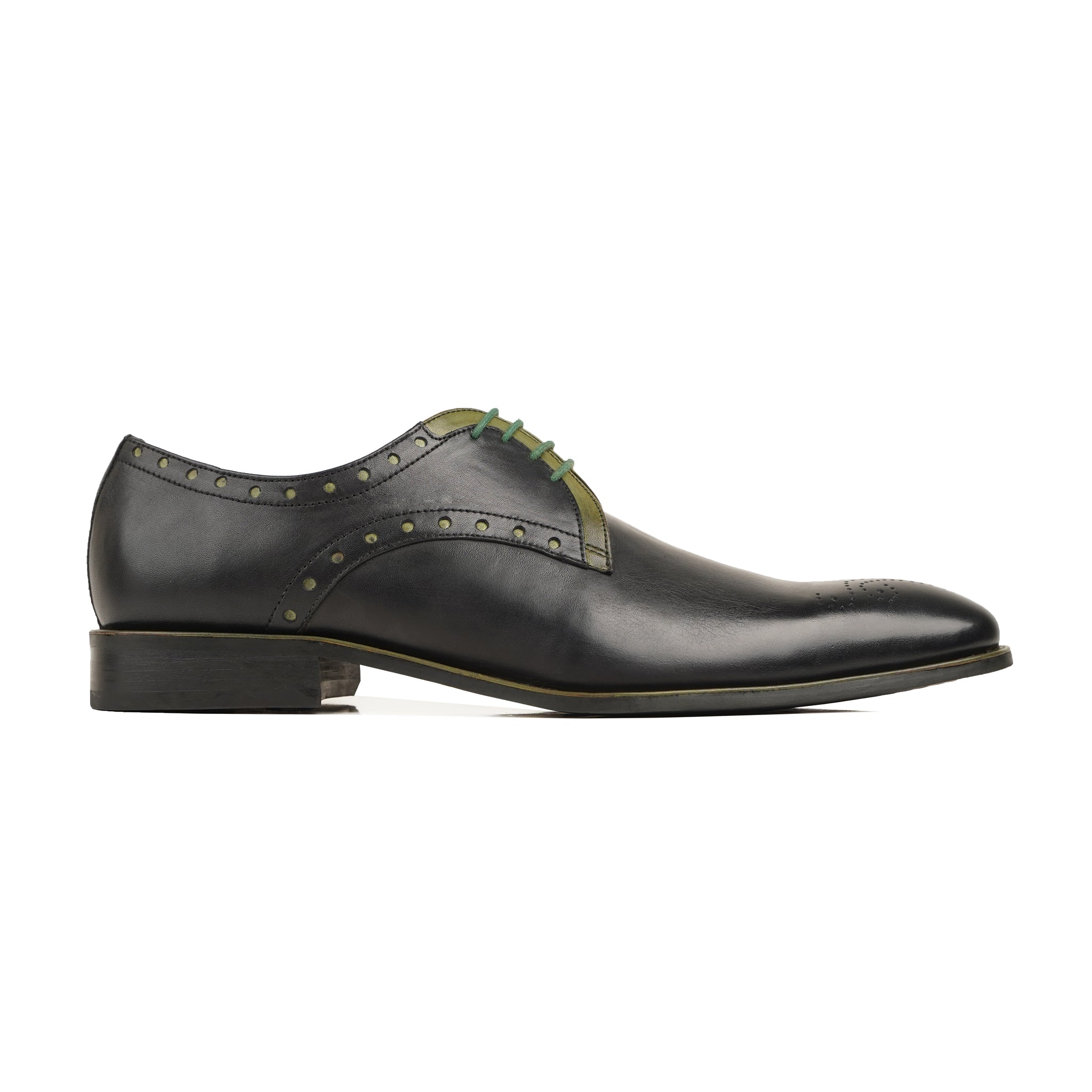 Terrain - Men's Black Calf Leather Derby Shoe